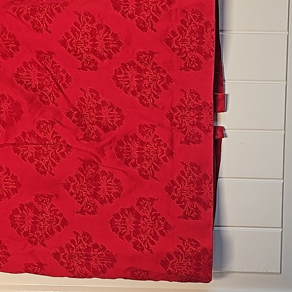 Apostrophe sz 8 red damask skirt - Picture 4 of 9